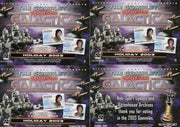 Battlestar Galactica The Complete Battlestar Galactica 4 Card Promo Lot - TvMovieCards.com