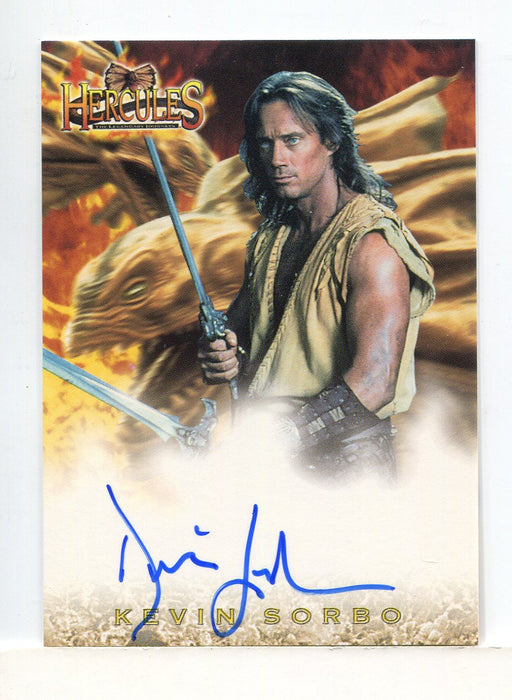 Hercules Complete Journeys Kevin Sorbo Hercules Expansion Autograph Card HXA1 - TvMovieCards.com
