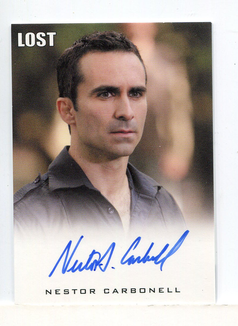 Lost Archives 2010 Nestor Carbonell as Richard Alpert Autograph Card - TvMovieCards.com