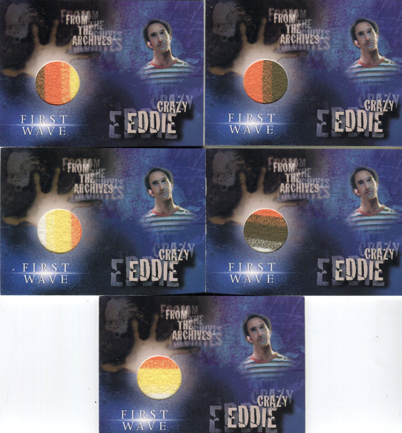 First Wave Crazy Eddie Costume Card Variants Lot 5 Cards RLC1 (Copy) - TvMovieCards.com