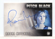 Chronicles of Riddick Radha Mitchell as Carolyn Fry Autograph Card - TvMovieCards.com