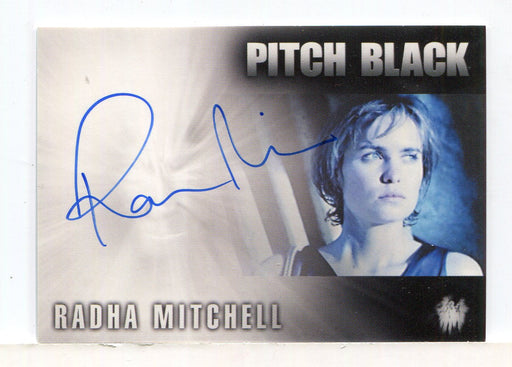 Chronicles of Riddick Radha Mitchell as Carolyn Fry Autograph Card - TvMovieCards.com