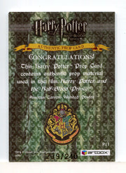 Harry Potter Half Blood Prince Update Wanted Poster Prop Card HP P11 #239/240 - TvMovieCards.com