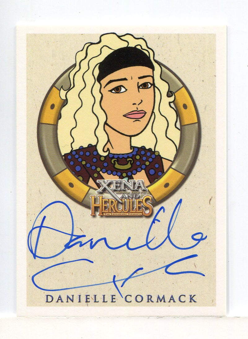 Xena & Hercules Animated Adventures Danielle Cormack Ephiny Autograph Card