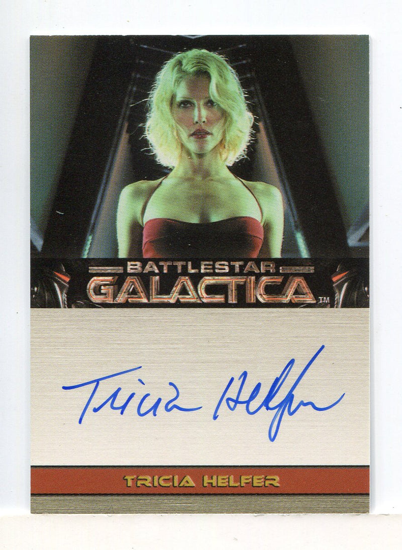 Battlestar Galactica Premiere Edition Tricia Helfer Autograph Card