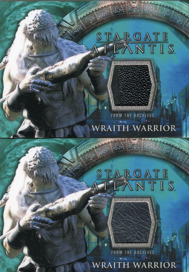 Stargate Atlantis Season Two Wraith Warrior Variant Costume Card Lot 2 Cards - TvMovieCards.com