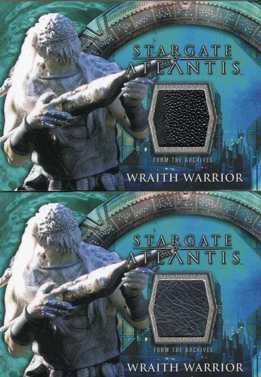 Stargate Atlantis Season Two Wraith Warrior Variant Costume Card Lot 2 Cards - TvMovieCards.com