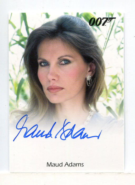 James Bond Classics 2016 Maud Adams Autograph Card - TvMovieCards.com