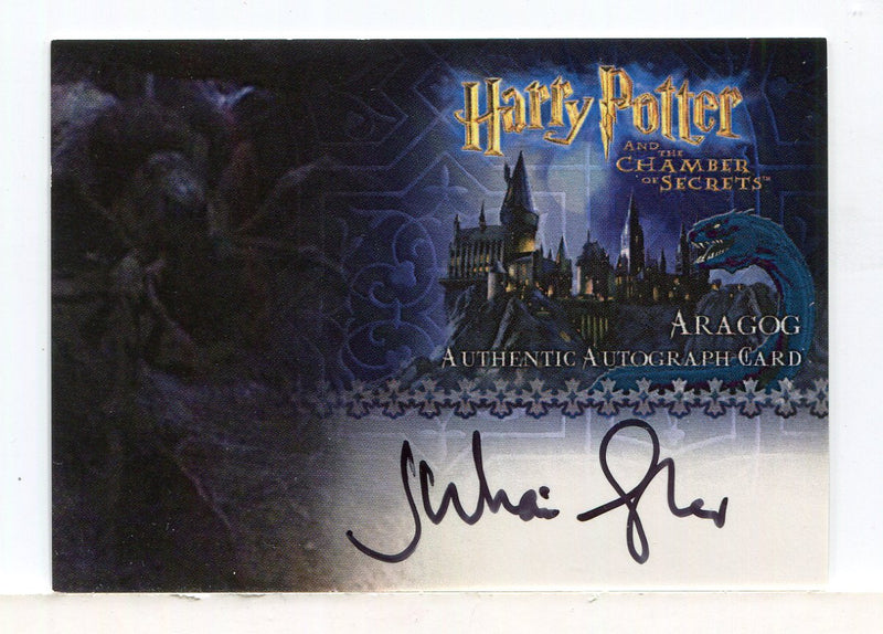 Harry Potter and the Chamber of Secrets Julian Glover Autograph Card