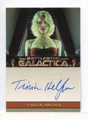 Battlestar Galactica Premiere Edition Tricia Helfer Autograph Card - TvMovieCards.com