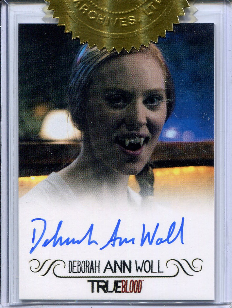 True Blood Archives Dealer Incentive Deborah Ann Woll Autograph Card