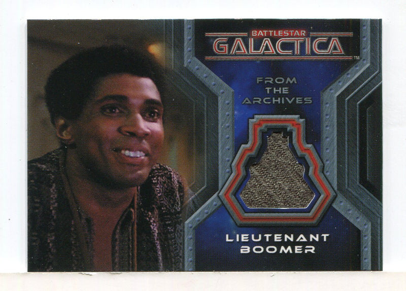 Battlestar Galactica Colonial Warriors Lieutenant Boomer Costume Card CC4 - TvMovieCards.com