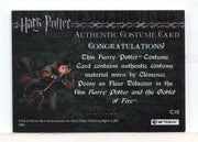 Harry Potter Goblet Fire Update Fleur Delacour Costume Card HP C10 #0079/1025 - TvMovieCards.com