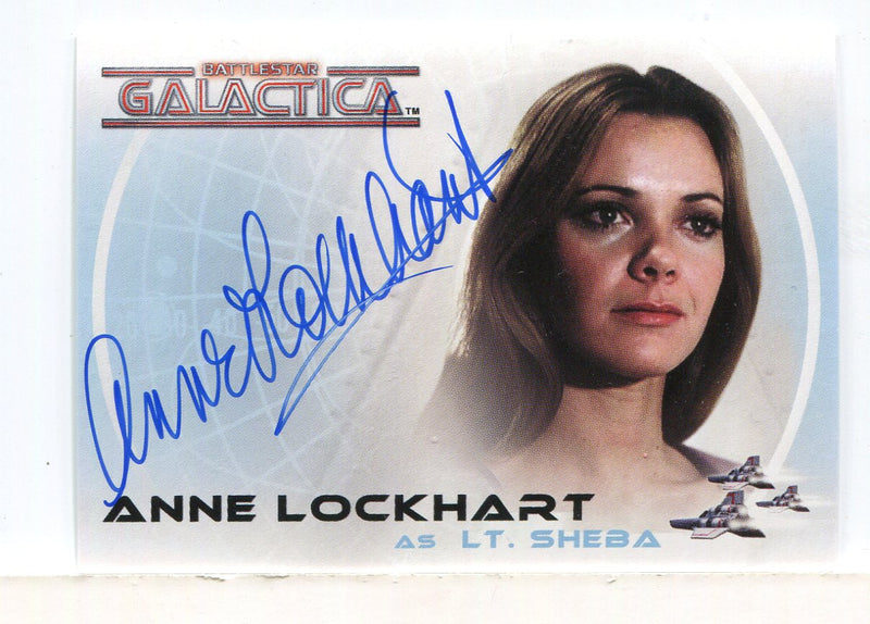 Battlestar Galactica Colonial Warriors Anne Lockhart Autograph Card A17