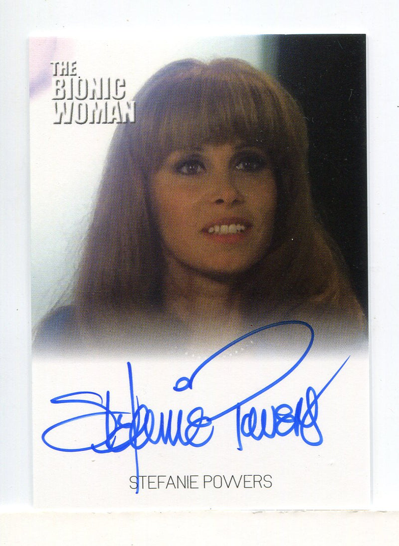 Bionic Collection The Bionic Woman Stephanie Powers Autograph Card