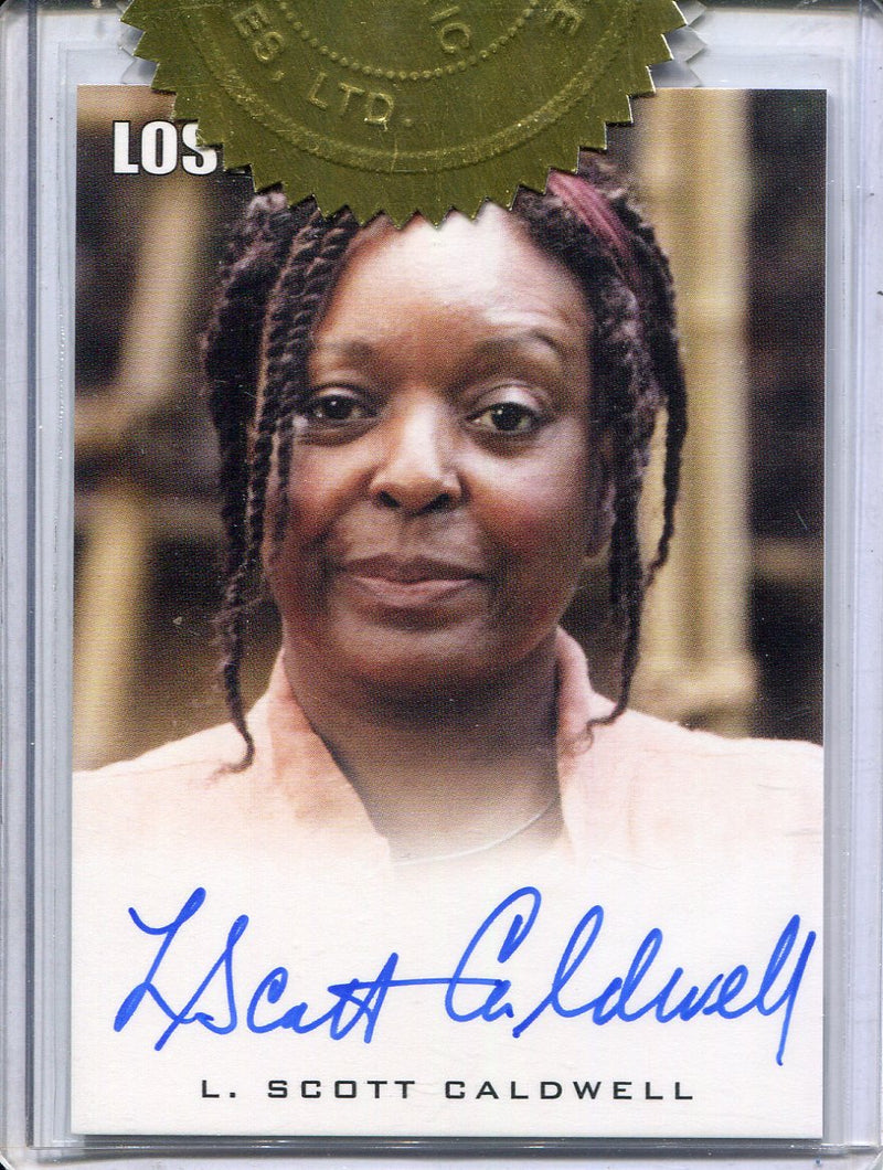 Lost Seasons 1-5 L. Scott Caldwell as Rose Nadler Case Topper Autograph Card