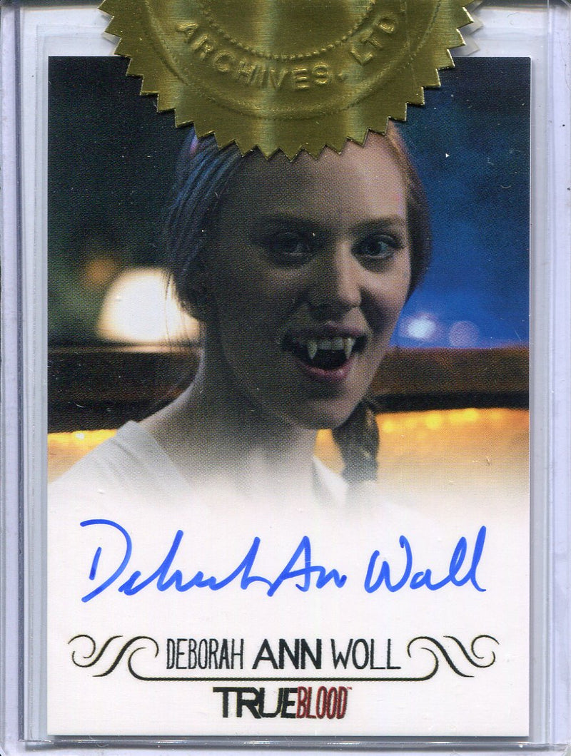 True Blood Archives Dealer Incentive Deborah Ann Woll Autograph Card