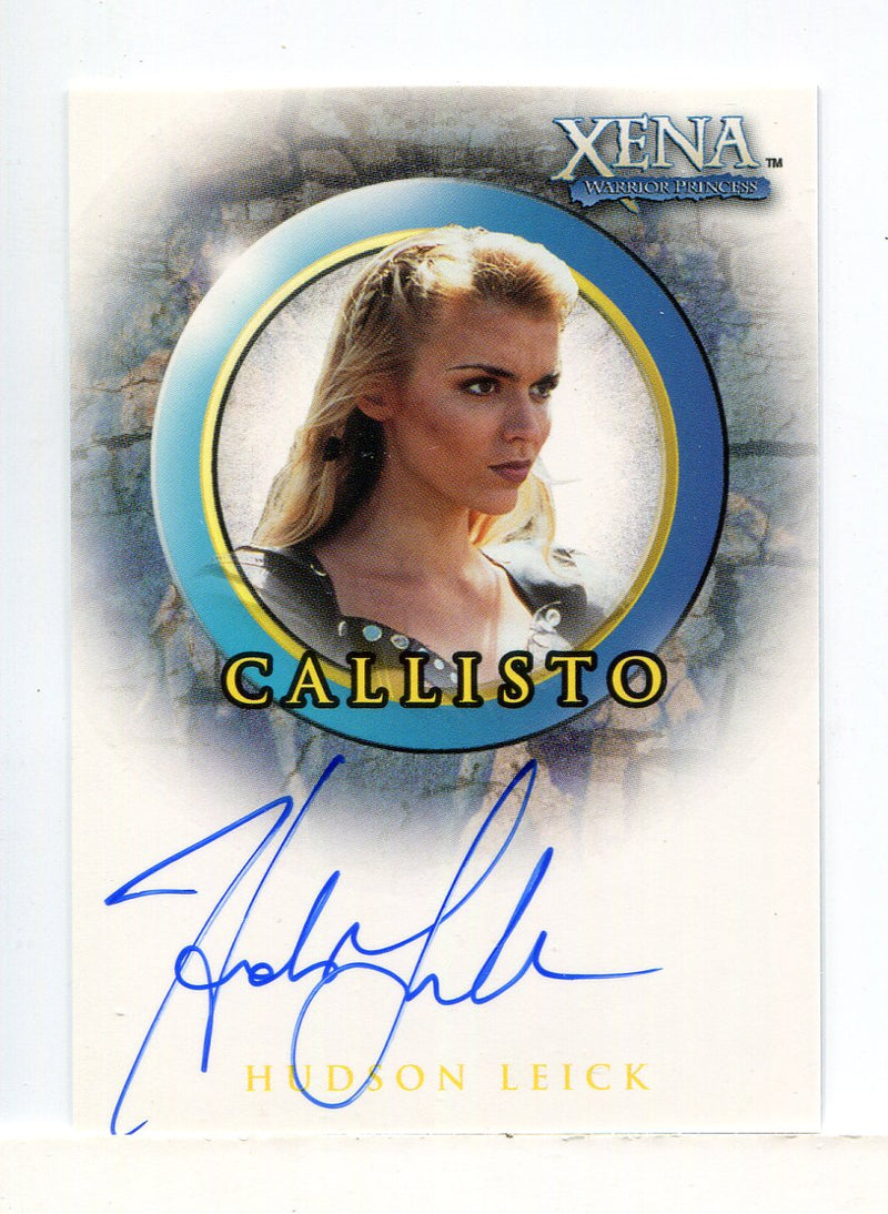 Xena Season Six Hudson Leick as Callisto Autograph Card A7