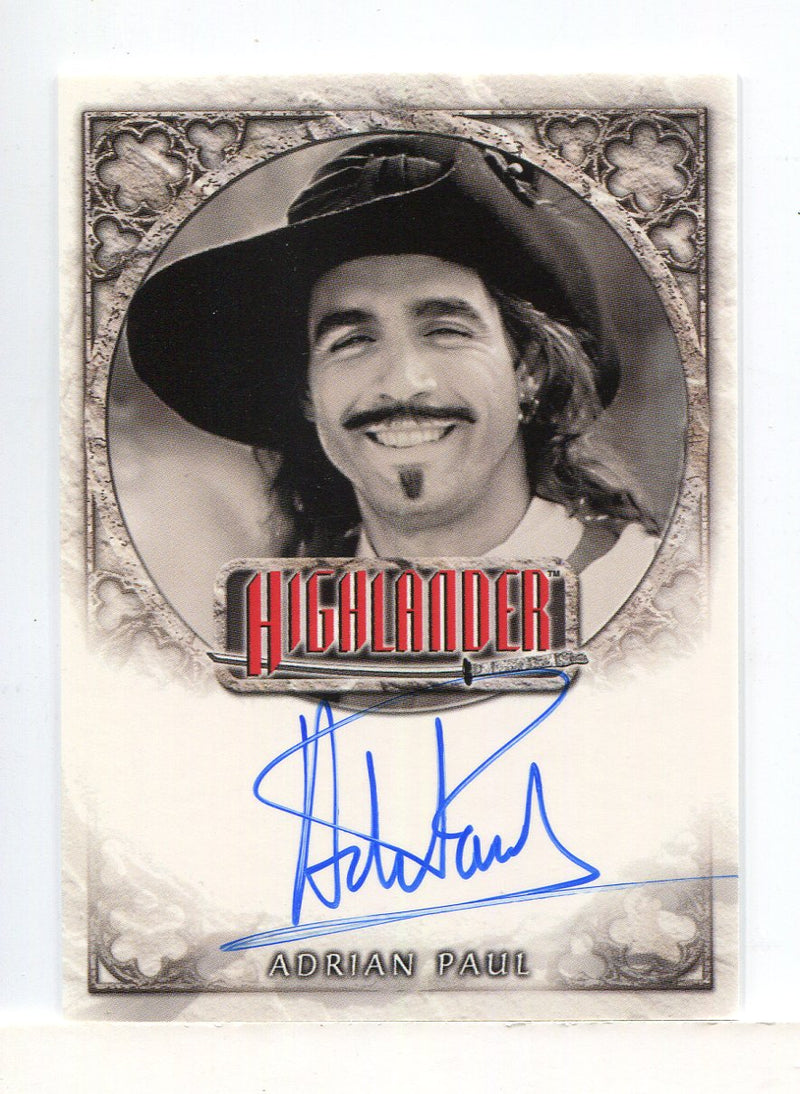 Highlander Adrian Paul as Duncan MacLeod Expansion Autograph Card IA2