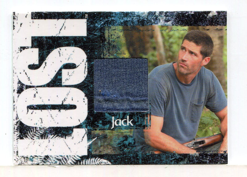 Lost Relics Matthew Fox as Jack Shephard Relic Costume Card CC1 #073/350