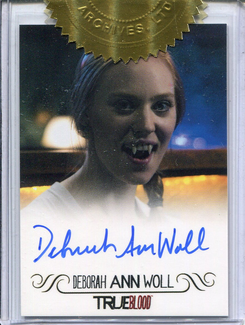 True Blood Archives Dealer Incentive Deborah Ann Woll Autograph Card