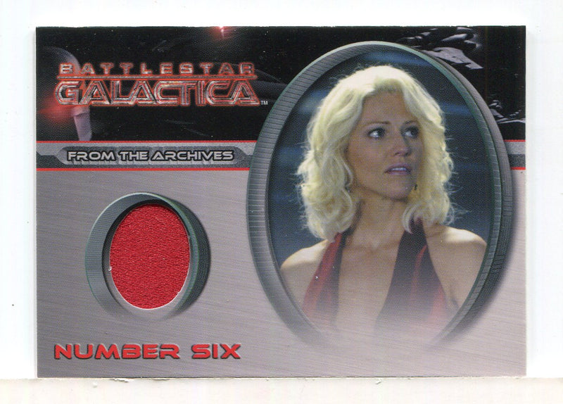 Battlestar Galactica Season Three Number Six Costume Card CC39