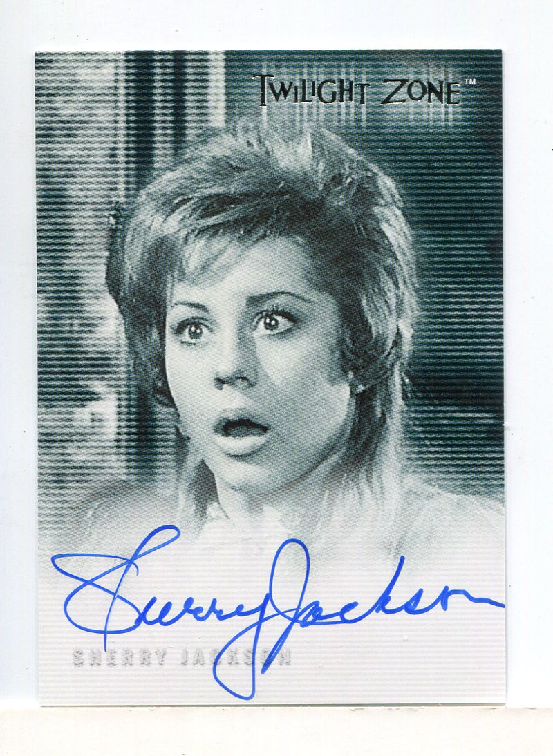 Twilight Zone 2 The Next Dimension Sherry Jackson Autograph Card A-33
