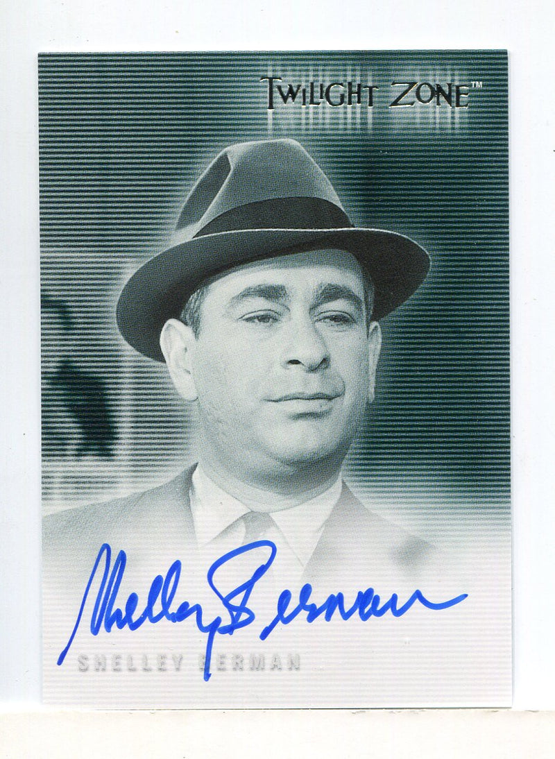 Twilight Zone 2 The Next Dimension Shelley Berman Autograph Card A-35