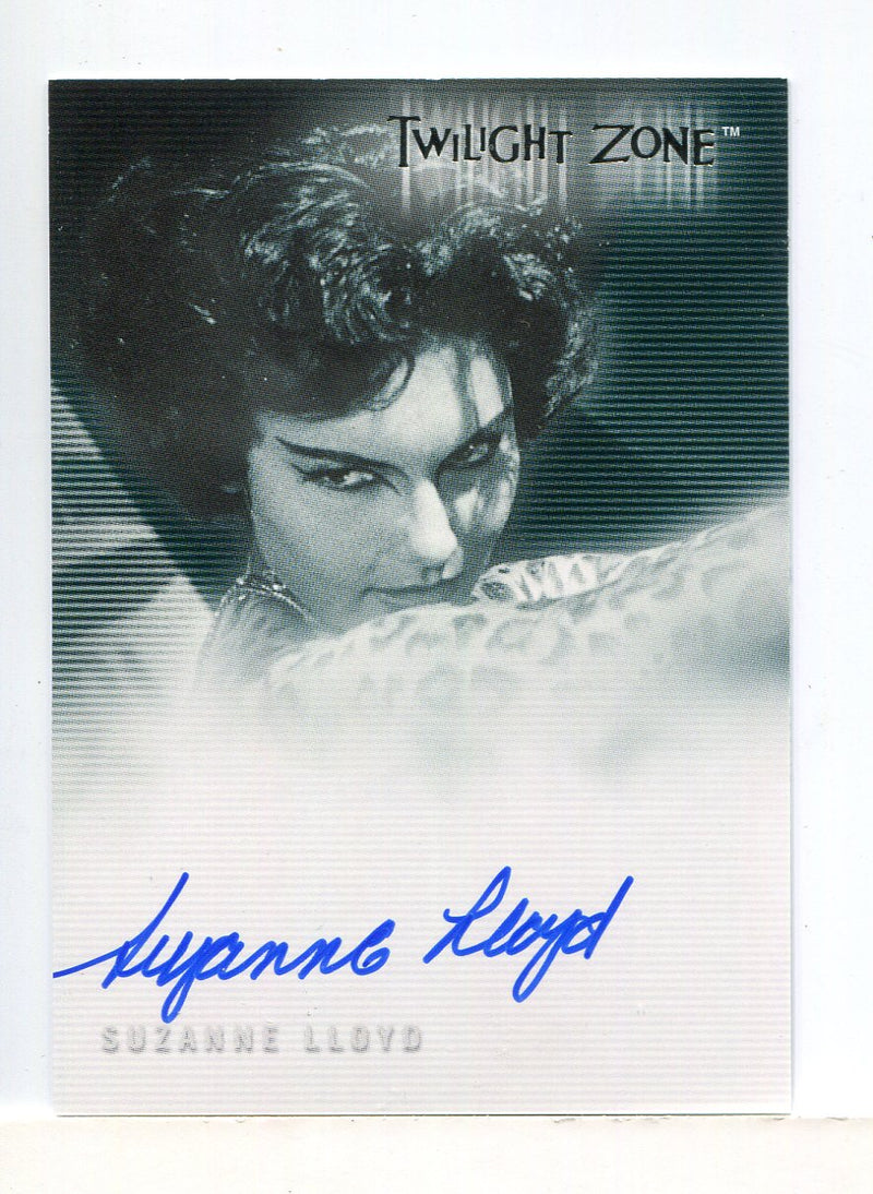 Twilight Zone 2 The Next Dimension Suzanne Lloyd Album Autograph Card A-37