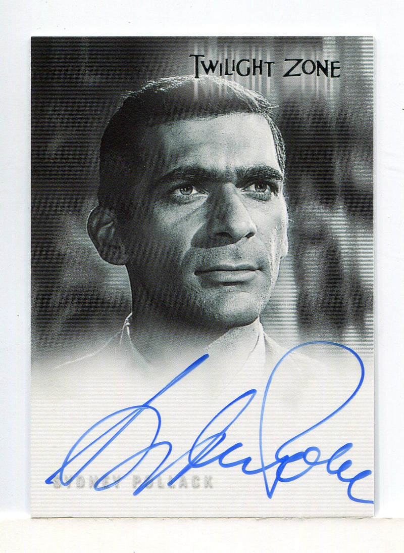 Twilight Zone 4 Science and Superstition Sydney Pollack Autograph Card A-73 - TvMovieCards.com
