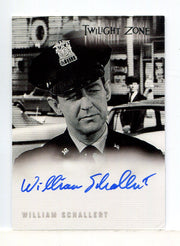 Twilight Zone 4 Science and Superstition William Schallert Autograph Card A-83 - TvMovieCards.com