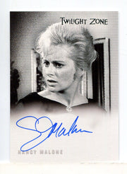 Twilight Zone 4 Science and Superstition Nancy Malone Autograph Card A-88 - TvMovieCards.com