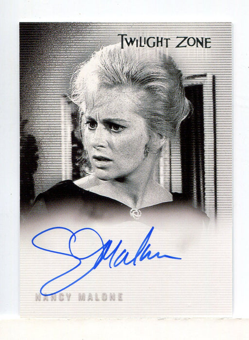 Twilight Zone 4 Science and Superstition Nancy Malone Autograph Card A-88 - TvMovieCards.com
