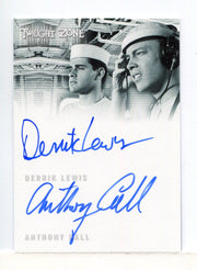 Twilight Zone Archives 2020 Derrik Lewis Anthony Call Double Autograph Card DA-4 - TvMovieCards.com