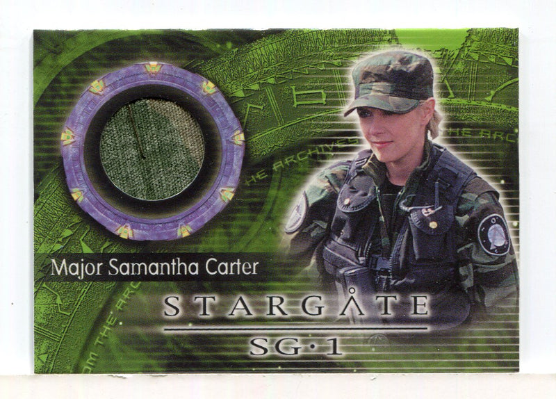 Stargate SG-1 Season Six Major Samantha Carter Costume Card C17