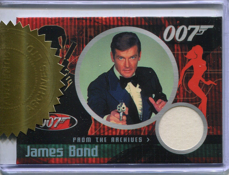 James Bond Dangerous Liaisons Roger Moore Case Topper Costume Card CC4
