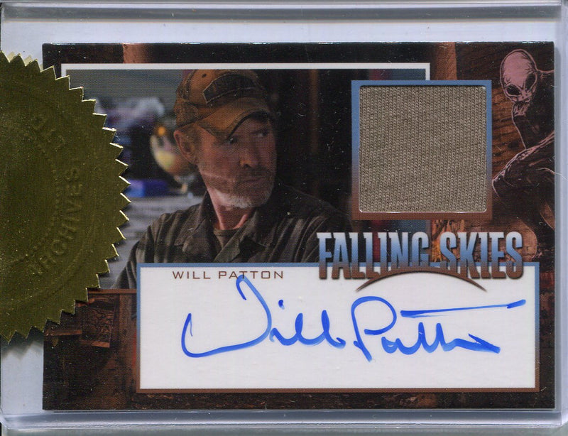 Falling Skies Season 2 Premium Pack Will Patton Autograph Costume Card