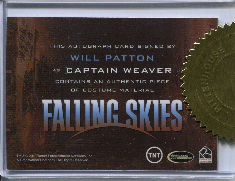 Falling Skies Season 2 Premium Pack Will Patton Autograph Costume Card