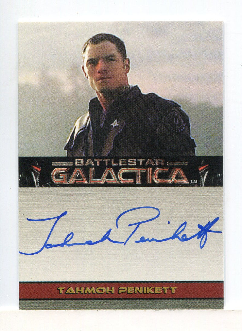 Battlestar Galactica Season One Tahmoh Penikett Autograph Card