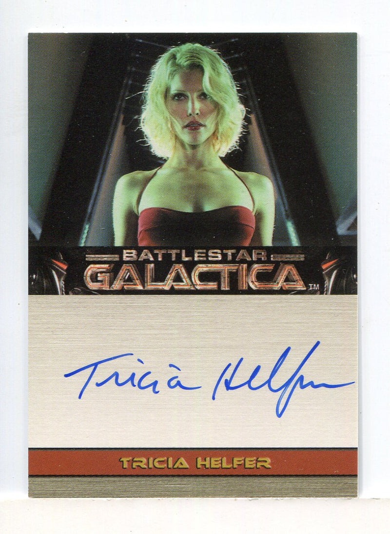 Battlestar Galactica Premiere Edition Tricia Helfer Autograph Card