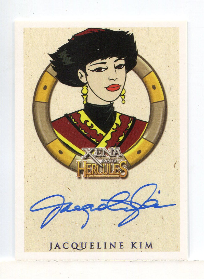 Xena & Hercules Animated Adventures Jacqueline Kim Autograph Card