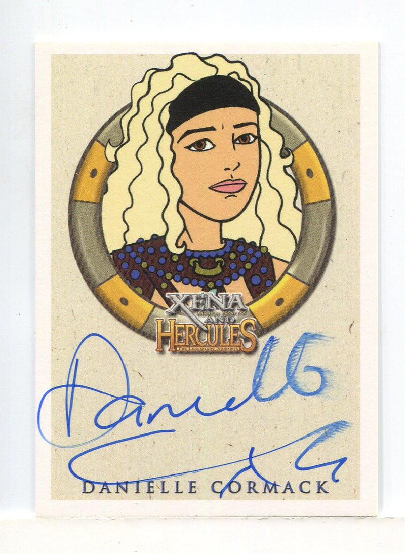 Xena & Hercules Animated Adventures Danielle Cormack Ephiny Autograph Card