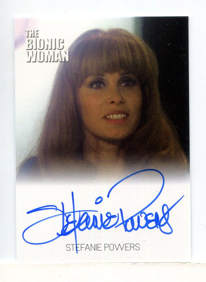 Bionic Collection The Bionic Woman Stephanie Powers Autograph Card
