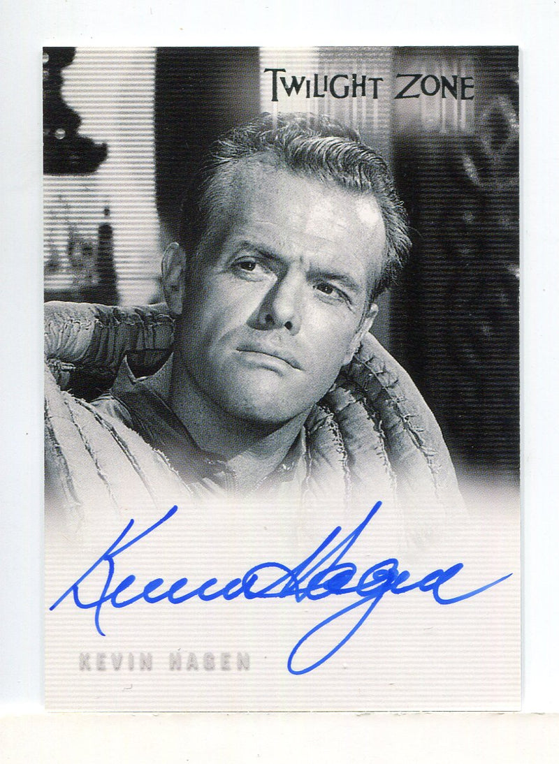 Twilight Zone 4 Science and Superstition Kevin Hagen Autograph Card A-94