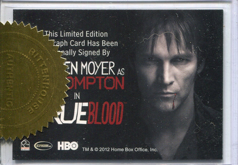 True Blood Archives Dealer Incentive Stephen Moyer Autograph Card