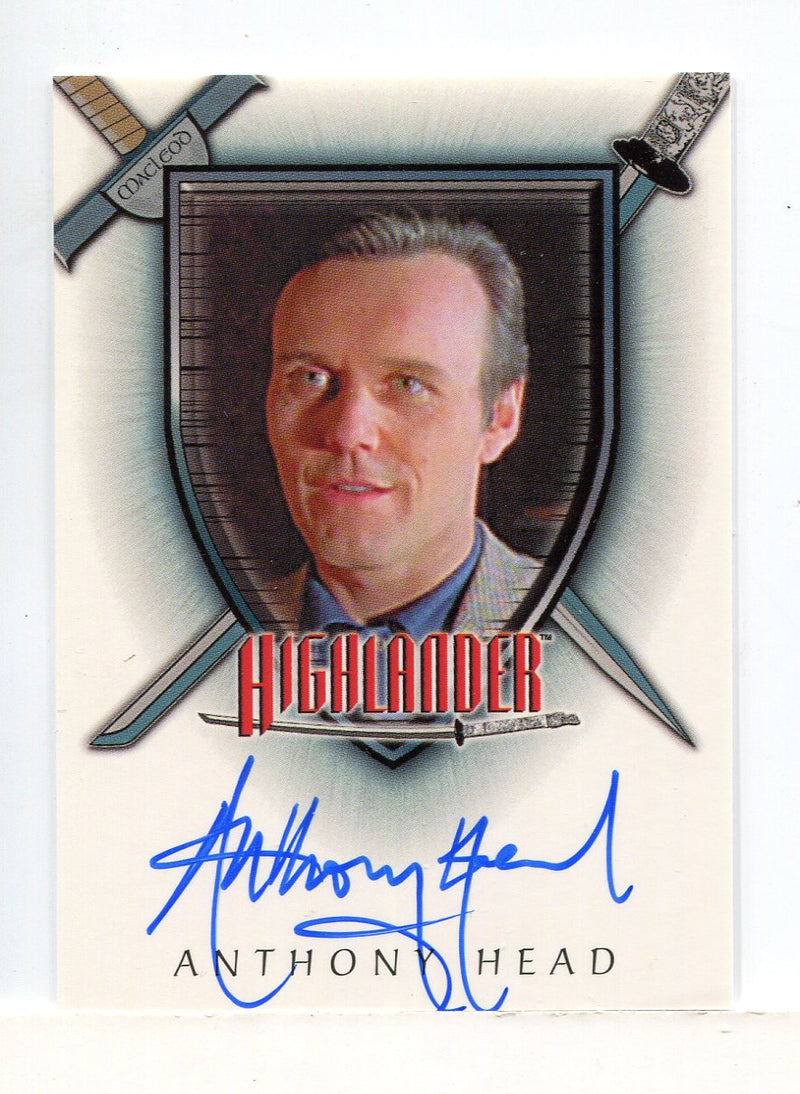 Highlander Complete Anthony Head as Allan Rothwood Autograph Card A15