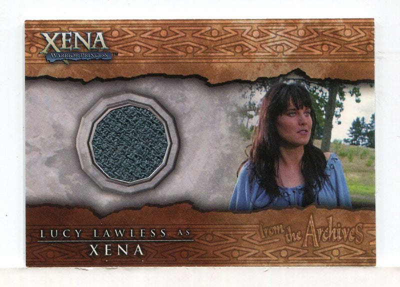 Xena The Quotable Xena Lucy Lawless as Xena Costume Card C14 Green