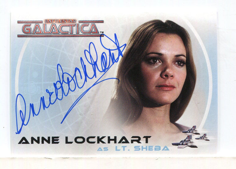Battlestar Galactica Colonial Warriors Anne Lockhart Autograph Card A17