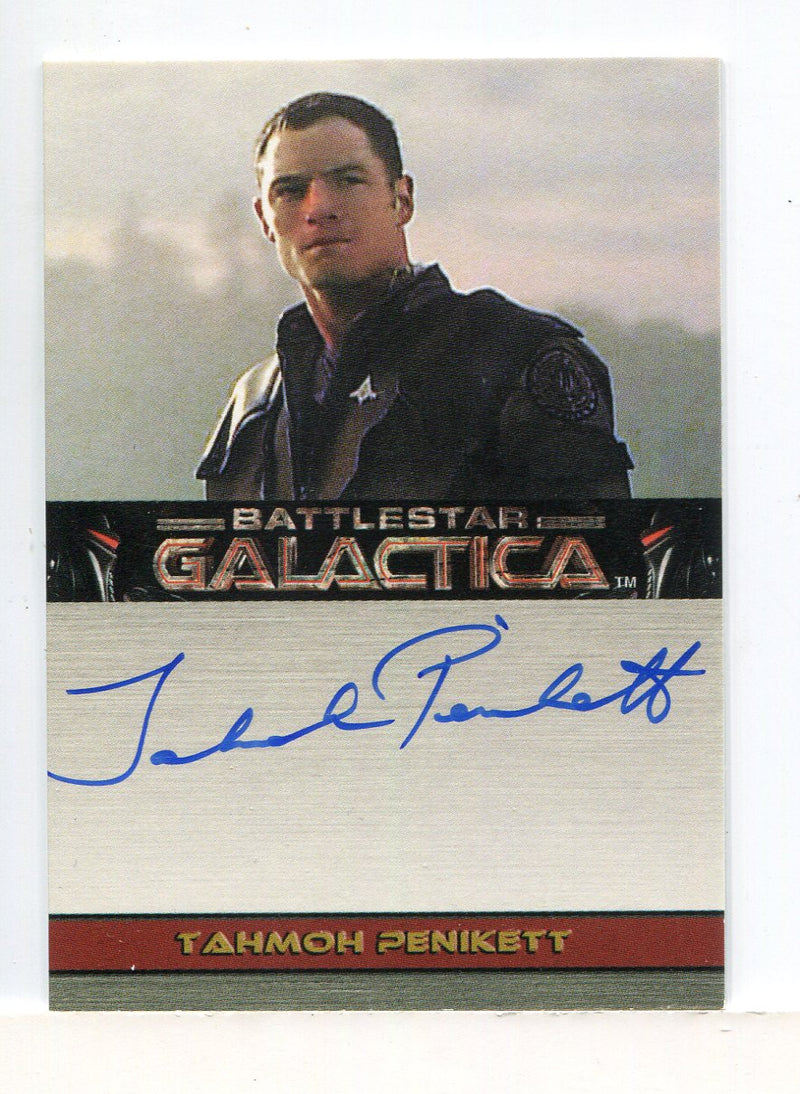 Battlestar Galactica Season One Tahmoh Penikett Autograph Card