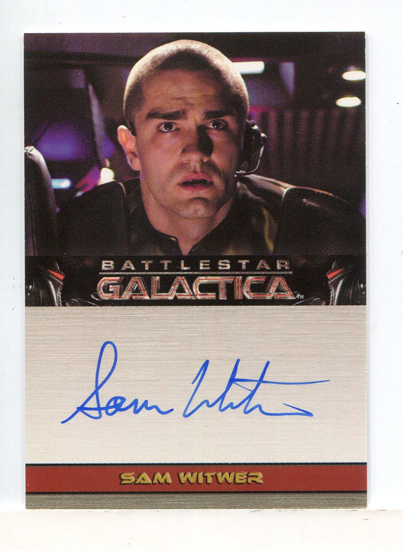 Battlestar Galactica Season One Sam Witwer Autograph Card